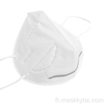 Masque jetable avec doublure douce et boucles d&#39;oreille